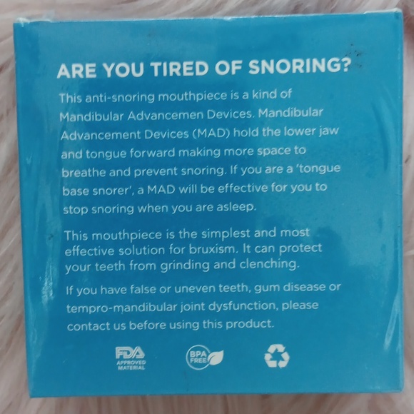 Brand New NEOMEN ANTI-SNORING MOUTHPIECE - Picture 2 of 4